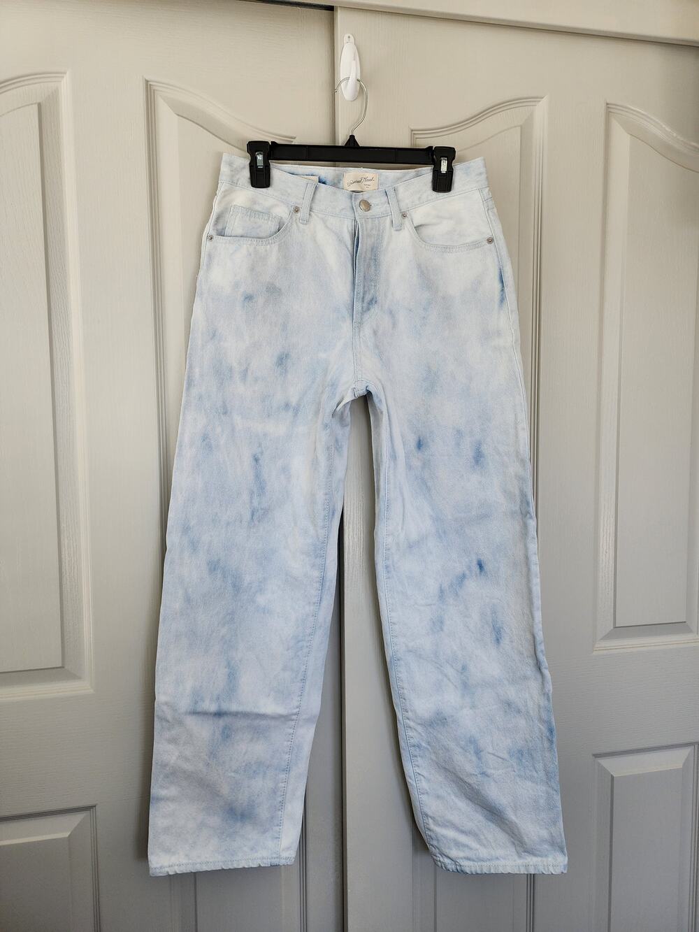 90s Baggy Cloud Wash Jeans Mid-Rise Size 6R